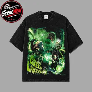 Emerald Knight Green Lantern Premium Acid Washed Shirt, Hal Jordan Power Ring Shirt, Cosmic Corps Hero Shirt, Character Comics Fans Shirt, Space Guardian Superhero T-Shirt, Comic Book Fans T-Shirt, Superhero Graphic Tee