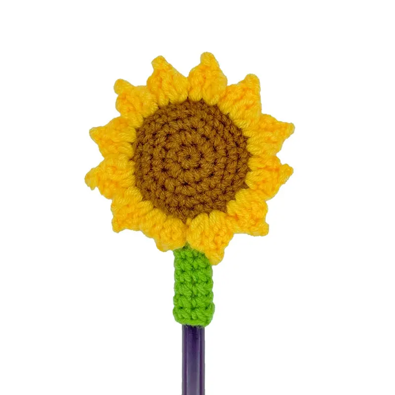 5-piece sunflower pen set