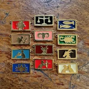 FULL SET of Zodiac Charm Necklaces