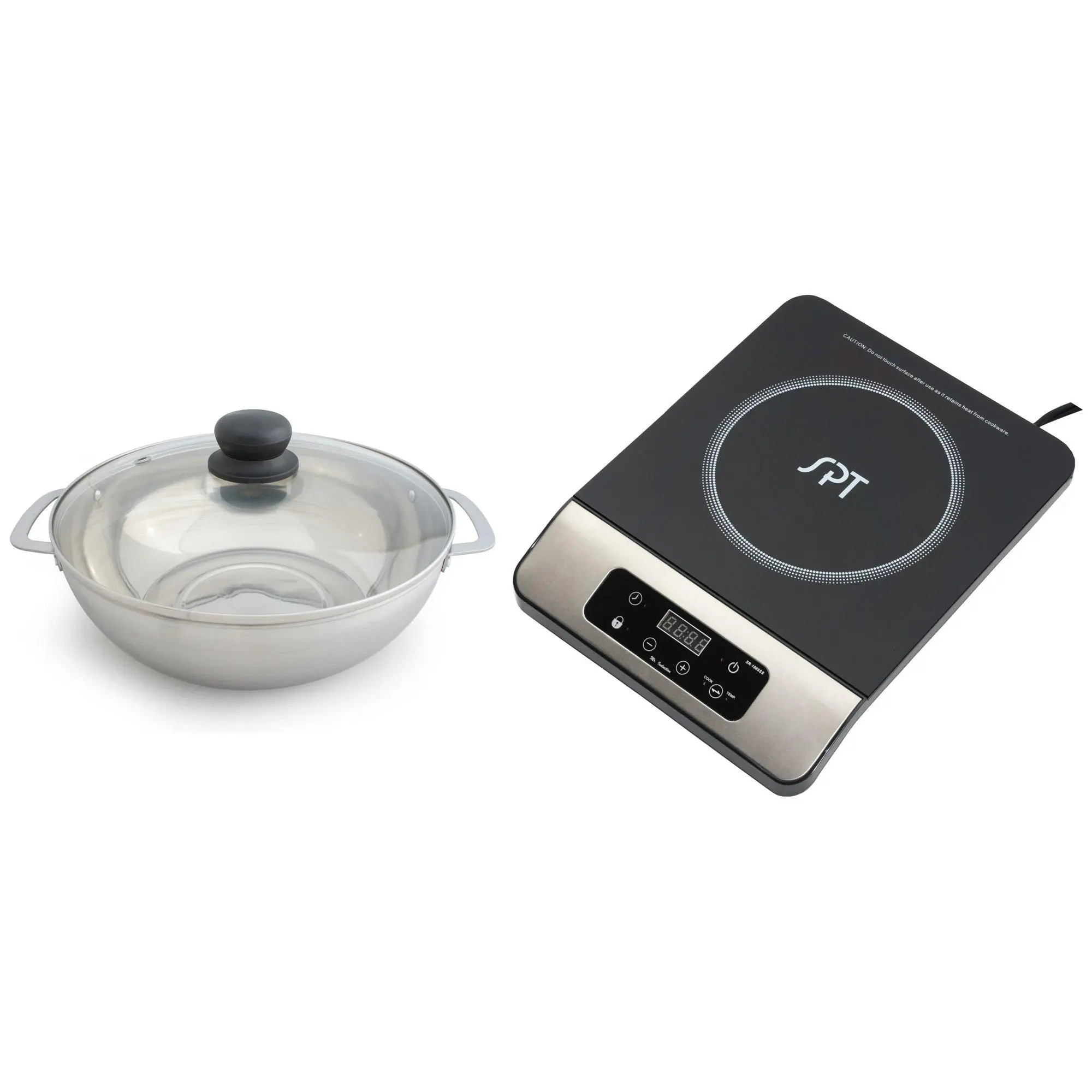 SPT 1650W Combo Induction Cooker & Pot SPT 1650W Combo Induction Cooker & Pot