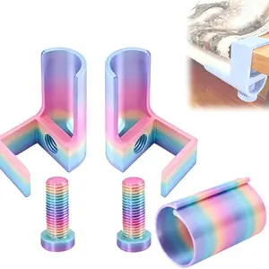 3D-Printed Diamond Painting Scroll Kit, Diamonds Art Accessories, Canvas Roll Holder and Adjustable Table Clamps, Painting Tools & Diamond Art Accessories, Easily Roll up & Store, Diamond Painting Kits