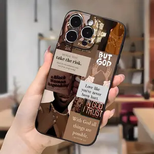 Positve Affirmations Aesthetic PatternCase for iPhone 17 16 Pro Max 15 Plus 14 13 12 11 AirXR XS Shockproof Drop Protection Rugged DurableSilicone Cover.QXF359