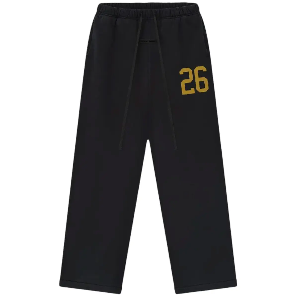 Fear of God Essentials Lounge Sweatpant Vintage Black Men's Fashion Pants New