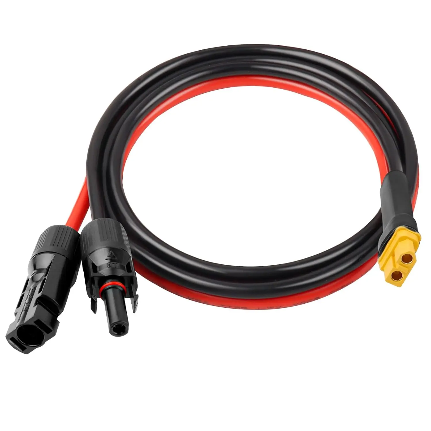 10AWG 2FT XT60 Extension Cable 2 3 6 10 15 20 25 35 40 50 75 100FT XT60 Extension Connector Adapter Thicker Cable Female to Male for Station Panel RC LiFePO4 Battery