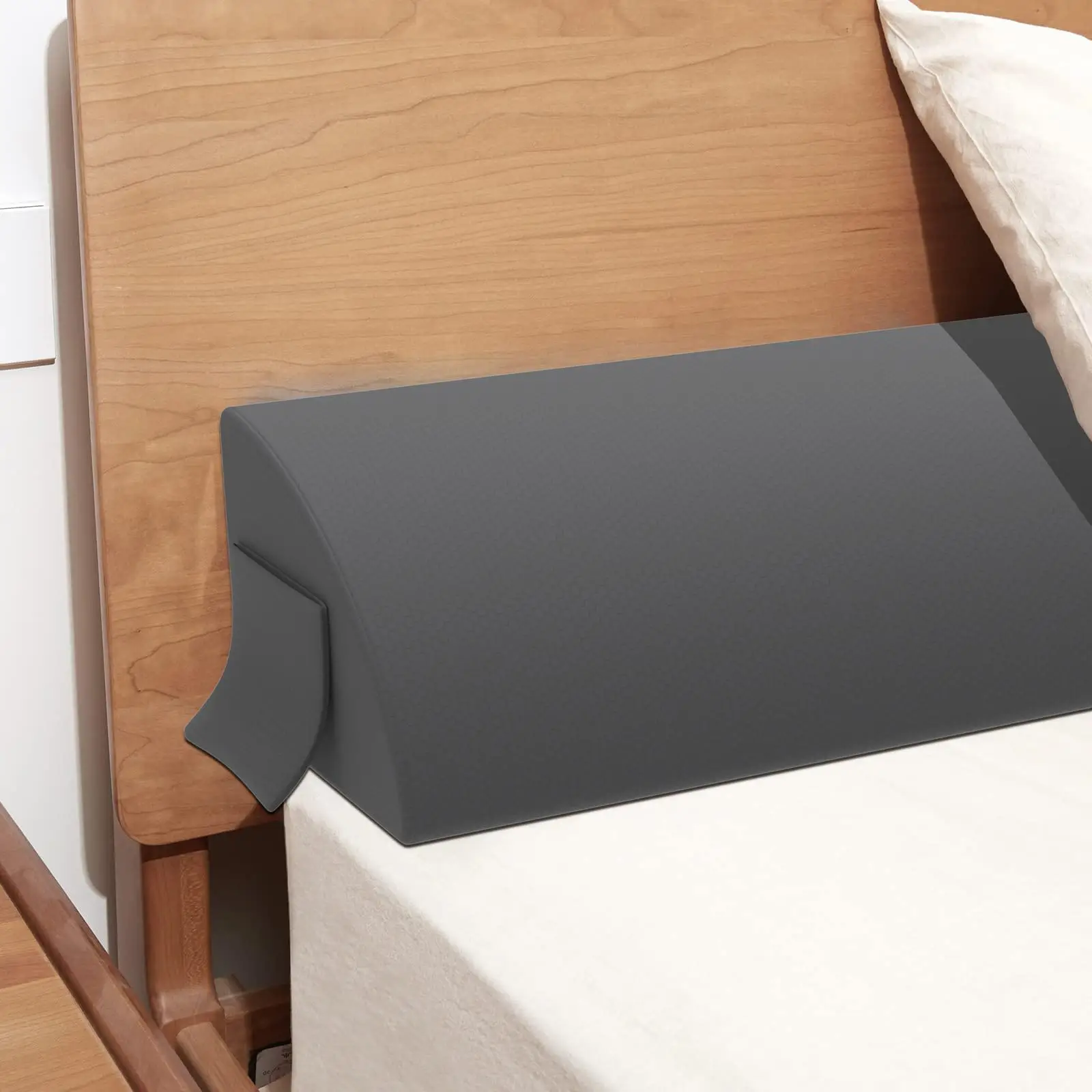 Bed Wedge Pillow, Summer Soft Comfortable Bed Wedge Pillow, Breathable Bed Wedge Pillow for Sleeping, Comfy Bedding, Home Decor, Bedroom Accessories,