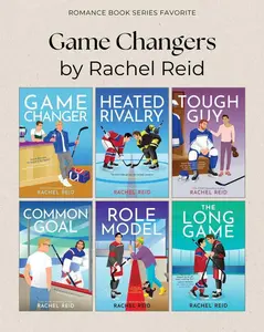 Game Changers Series Complete 6-Book Set by Rachel Reid | MM LGBTQ+ Hockey Romance Collection | Full Sports Romance Box Set