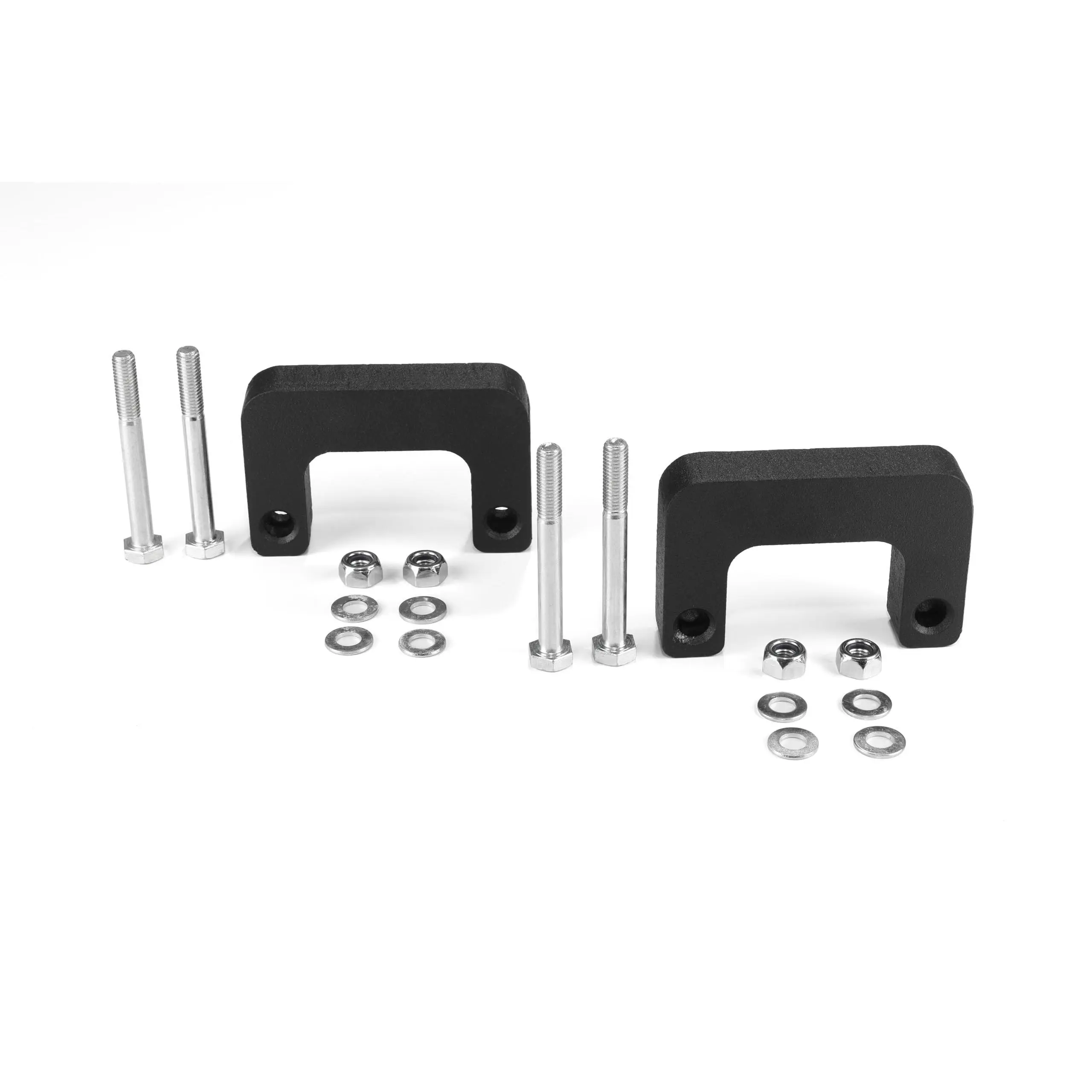 TORQUE 2-Inch Front Raise Leveling Kit - CNC-Machined Anodized Black Billet Alum. Automotive Accessory, Bolt-On 1 Kit for 2007-2024 Chevy Trucks Silverado 1500, Avalanche, Suburban, Tahoe & GMC Sierra, Yukon XL1500 (TR1307AS)
