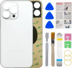 OEM Rear  Glass Replacement for  14 Pro 6.1 Inches with Professional Repair Tool Kit ()