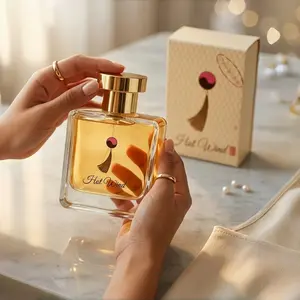 Elegant Women's Perfume 1.69oz, Long-Lasting Citrus Floral Scent Musk Vanilla Jasmine Rose Cedarwood, Safe for Sensitive Skin, Gift Box Included
