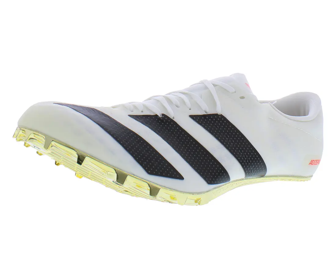 Adidas Men's Adizero Prime Model Sprint Spikes - Lightweight Lace-up Track Sneaker for Performance Track Sprinting, Sporty Chic