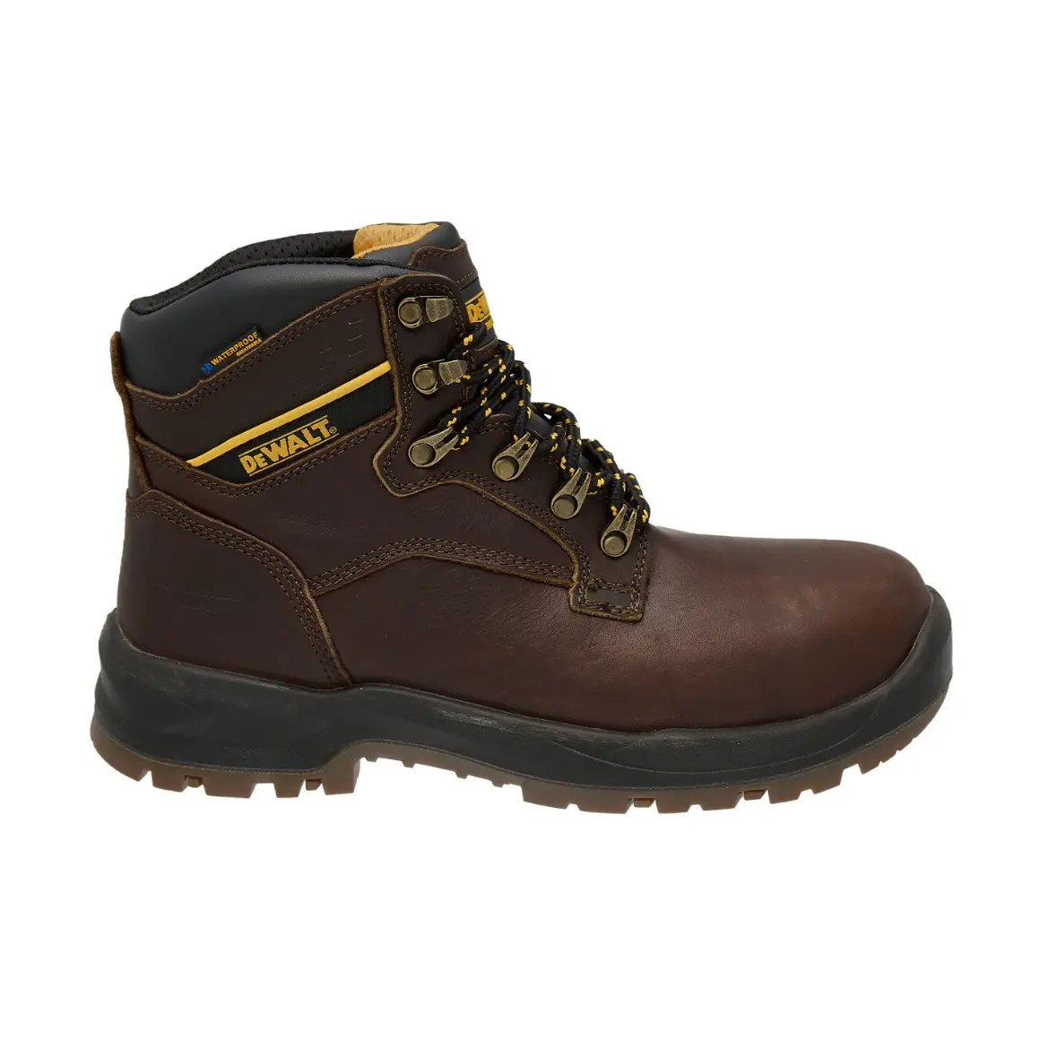 Dewalt Norwood Waterproof, Leather, Steel Toe - DXWP10100 - Walnut