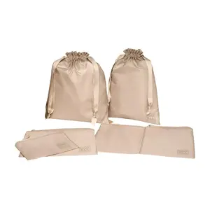 Packing Bags Set – Recycled Nylon – 5-pack – Taupe
