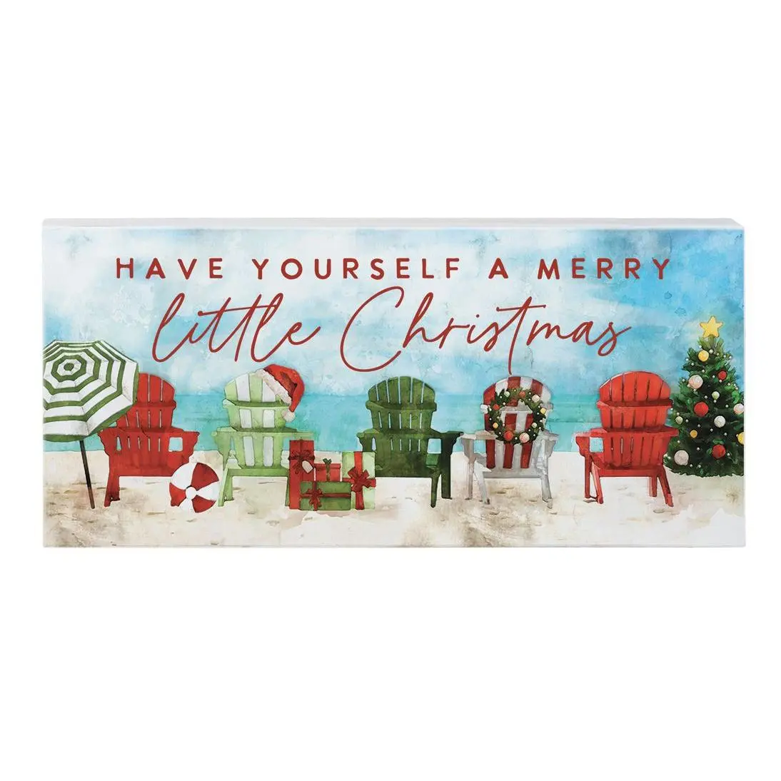 Sincere Surroundings 12" Little Christmas BeachInspire Board