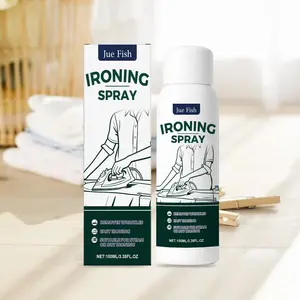 Wrinkle Release Spray for Clothes, Easy to Use Fabric Freshener for Shirts and Travel, No Ironing Needed for Smooth Fabrics