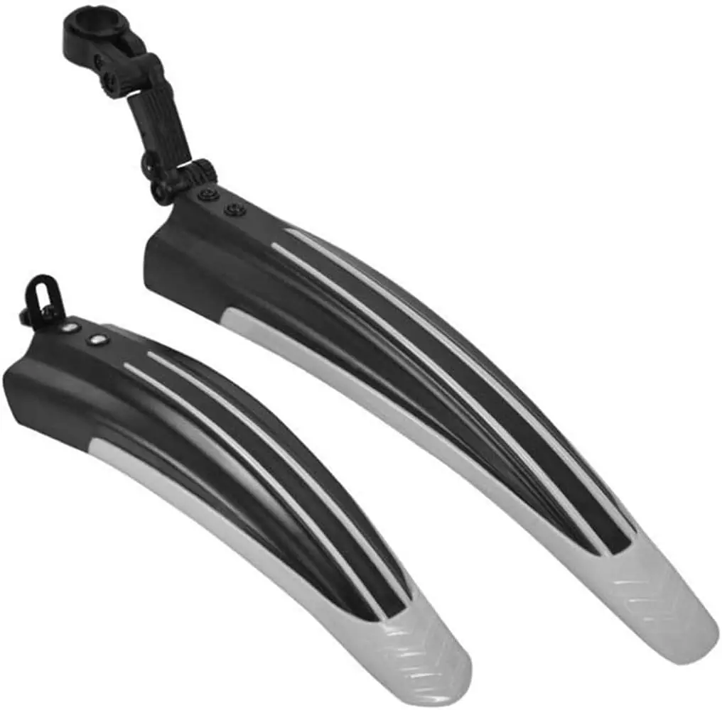 Adjustable Road Mountain Bike Bicycle Cycling Tire Front/Rear Mud Guards Mudguard Fenders Set