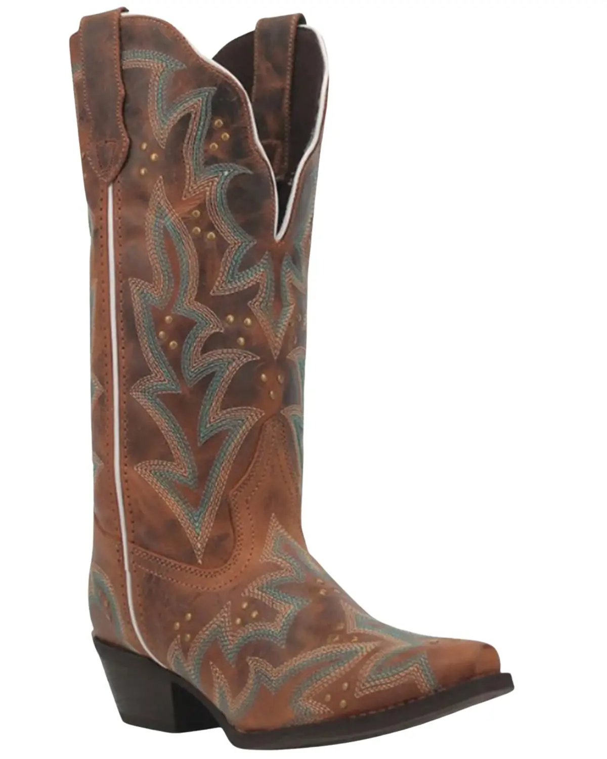Laredo Women's Women'S Adrian Wide Calf Western Boot Snip Toe - 52412
