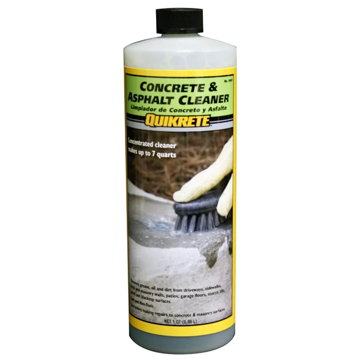 212 MAIN Quikrete 1338573 1 qt. Multi-Use Concrete Cleaner, Surface Prep Solution for Household Use