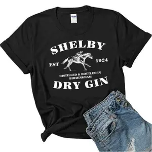 Shelby Company Gin Dry Est 1924 T-Shirt by Peaky Blinders
