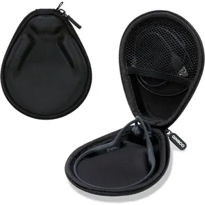 Universal Bone Conduction Headphone Case For OpenRun Pro 2,Pro 2 Mini,OpenRun,OpenSwim Open-Ear Sport Headphones, For MRYTKY,BAICLUD,Ogogrs etc (Black)