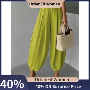 【UrbanFit Women】Fashionable Loose-fitting Harem Pants