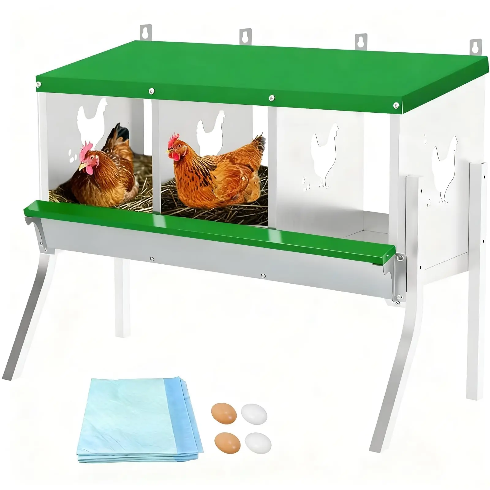 Green 3-room bracketed model