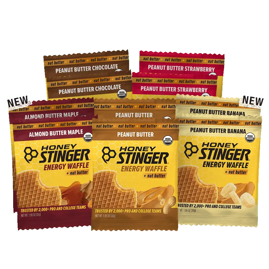 Nut Butter Energy Waffle Sampler Pack of 10