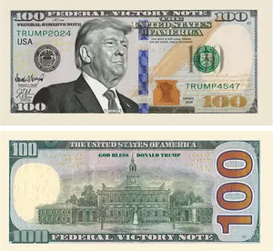 American Art Classics Donald Trump 100.00 Victory Limited Edition Novelty Dollar Bill - Pack of 50 - Full Color Front & Back Printing with Great Detail. Make America Great Again.
