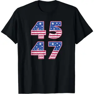 45 47 45th And 47th President T-Shirt 6 11 2024 Victory Celebration 2F7Q8
