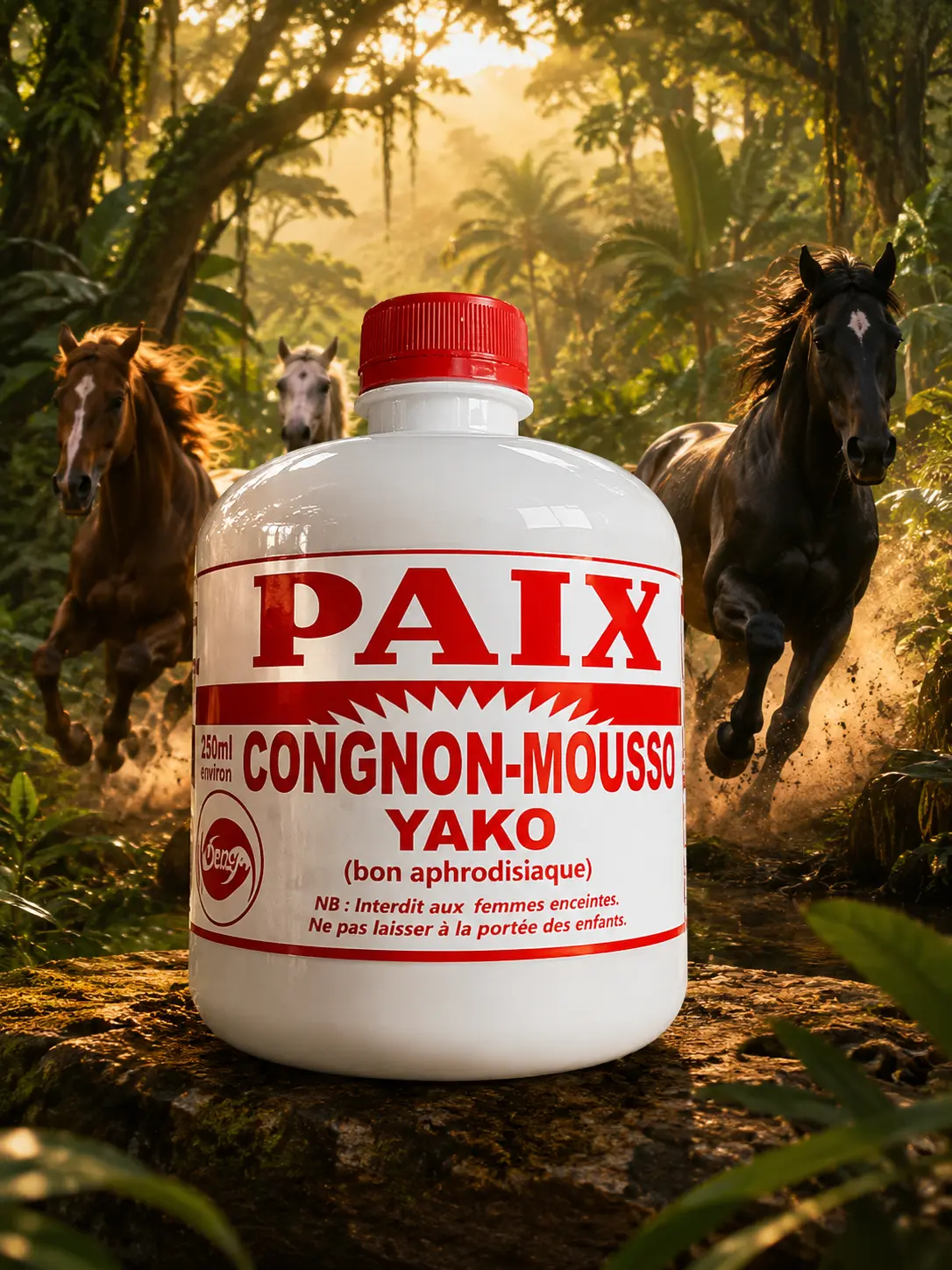 Lapais Congnons Moussos Gona Energy Drinks (Ivory Coast Origin)