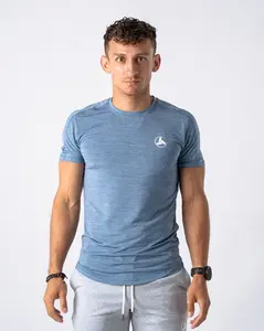 Steel Blue Action Tee
