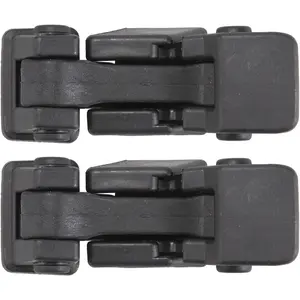 Hood Latch Compatible with Jeep Wrangler JK 2007 2008 2009 2010 2011 2012 2013 2014 2015 2016 2017 Year, 1 Pair Hood latches with Bracket