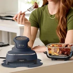 Air Fryer Trivets Fit Ninja Fn101gy , Dishwasher-Safe Kitchen Holder ,Protection for Countertop, Multifunctional Silicone Mat , Heat-Resistant Hot Pads Potholders , Non-slip, Air Fryer Mat Universal Pot Lid Mat, Summer