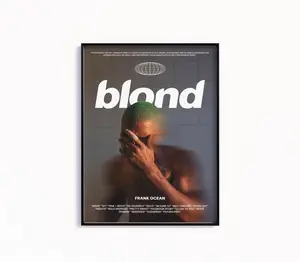 Frank Ocean "Blond" Poster Print