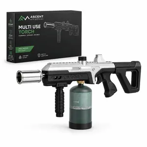 Propane Torch Dad Gifts for Fathers Day, Blow Torch, Food Culinary Torch for Outdoor Cooking, Campfire Starter Grill Torch, BBQ Torch for Steak & Creme Brule Christmas Gift Ideas outdoorfun