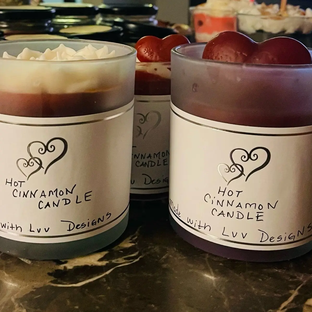 Hot Cinnamon Candles Gift Birthday Sleep-helping 36 Hours