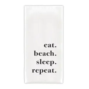 Kitchen Towel - Eat. Beach. Sleep. Repeat