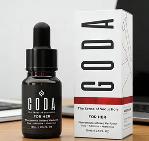 GODA Pheromones Perfume for Women 15ml | The Original Long-Lasting Fragrance | Jasmine & Rose | Vegan & Cruelty-Free