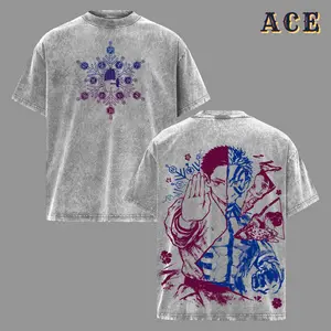 Akaza x Koyuki Tragic Love Tee – Vintage Washed Oversized Anime Shirt | Eternal Love Story Tribute | Heartbroken Demon Slayer Graphic Top | Manga Romance Streetwear