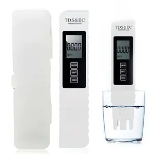 2PCS 4-in-1 Digital TDS Water Quality Tester - Measures TDS, EC, Temperature (°C/°F) | 0-9990 ppm Range | Home & Garden Tool for Modern Inflatable Pools