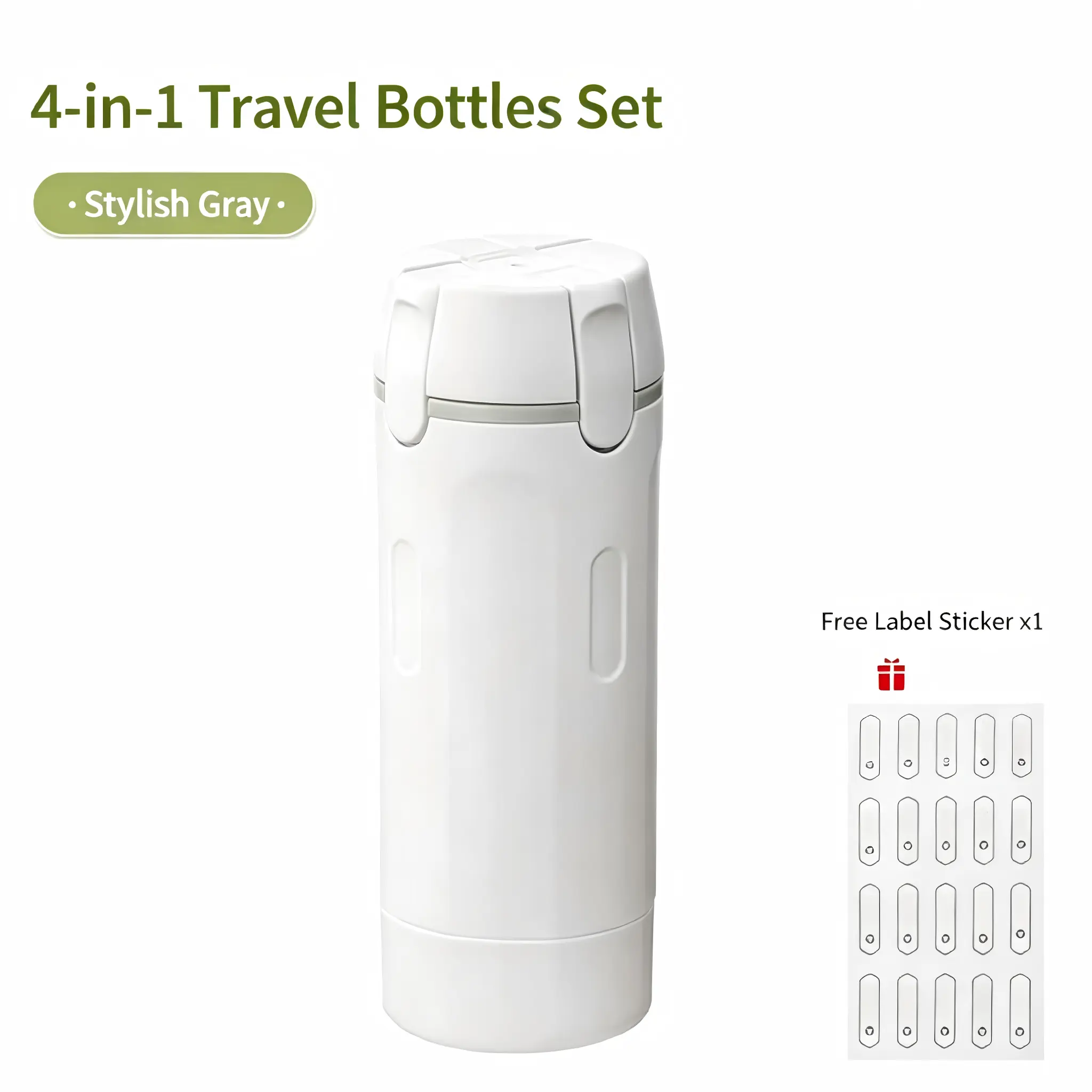 Four in One Bottled Bottle [White]
