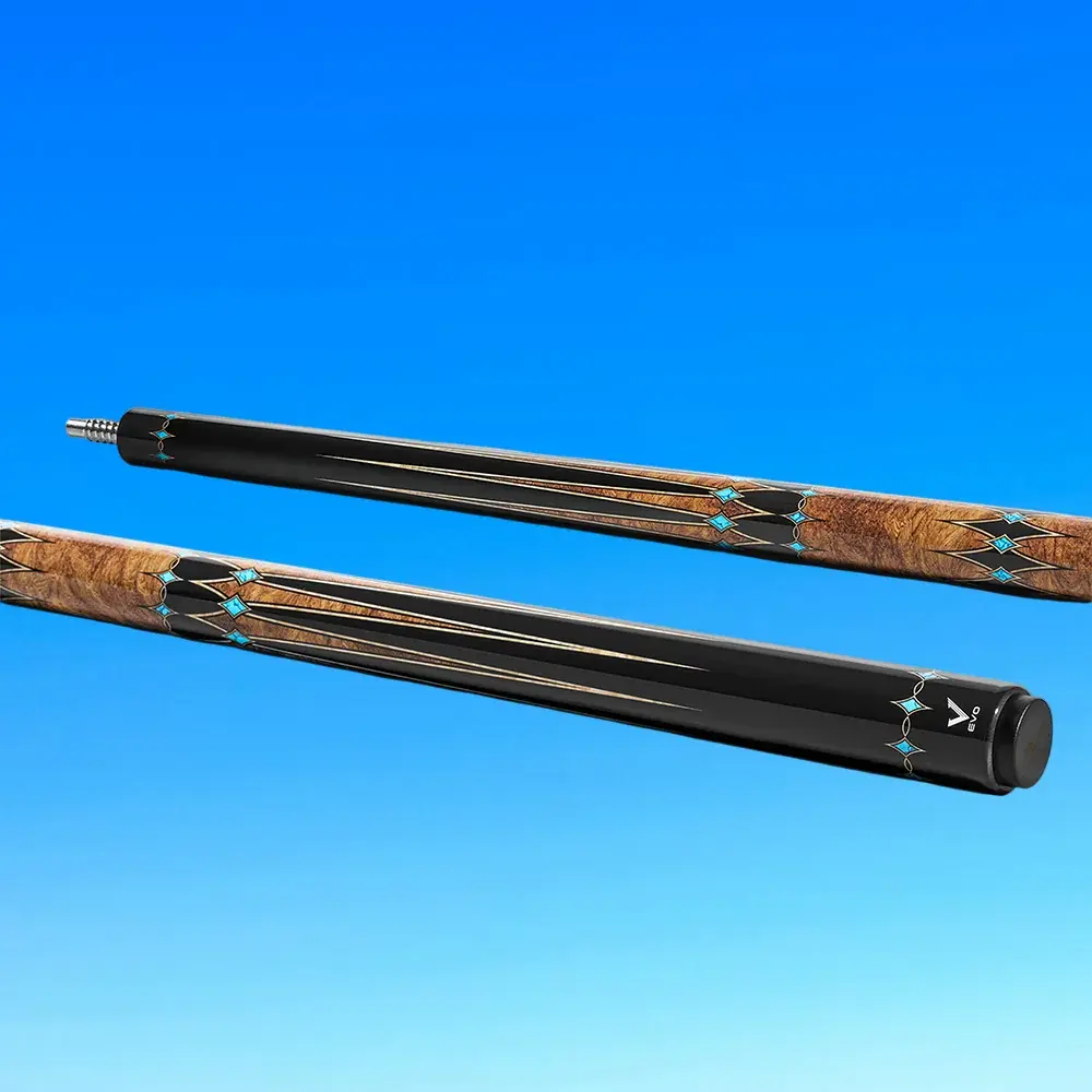 EVO CRYSTAL POOL CUE - EMBER VEIN
