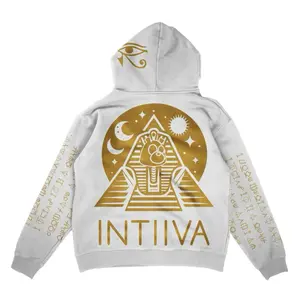 INTIIVA SPHINX HOODIE GOLD EDITION - Gold Color Hoodie for Casual Wear, Comfortable & Stylish Material, Versatile for Various Occasions
