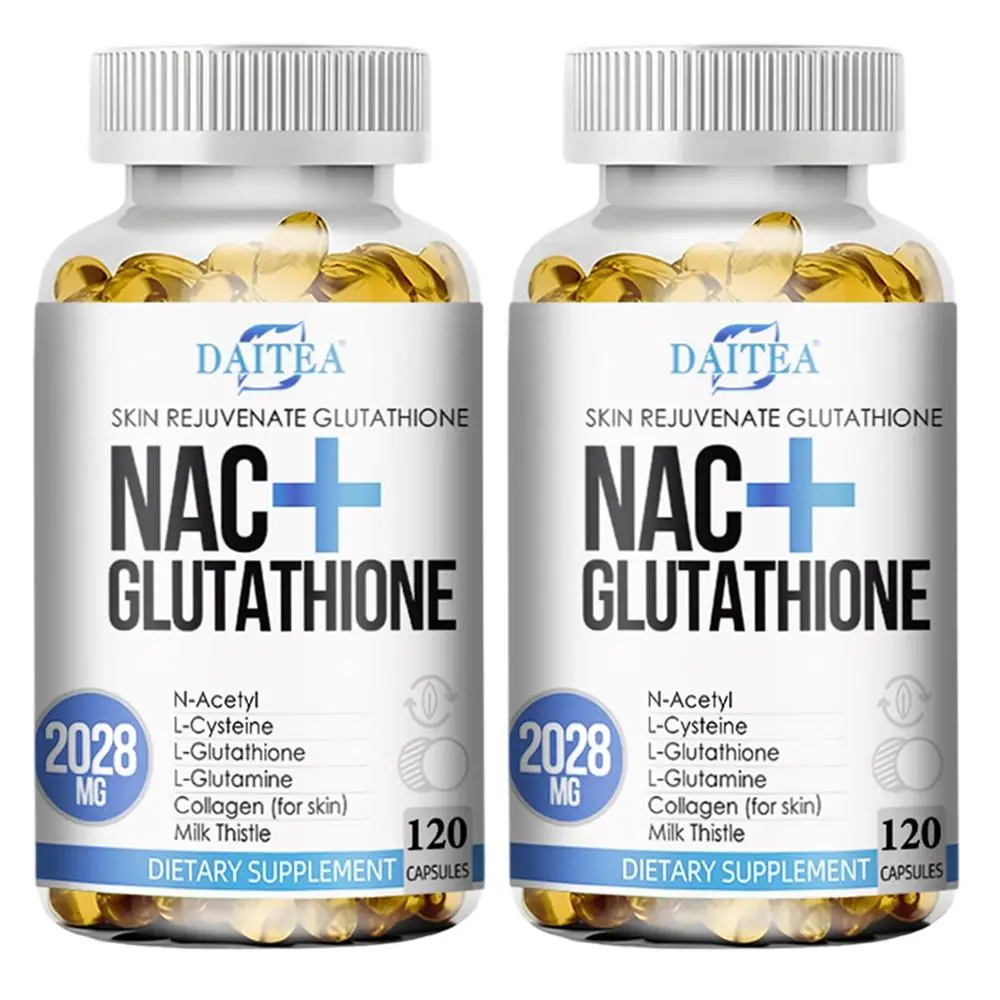 daitea glutathione review NAC + Health Supplement, Supports Liver Health, Supports Skin Health,120 Capsules Vitamins Healthcare Healthy Origins® L-Glutathione (Setria®) 500mg