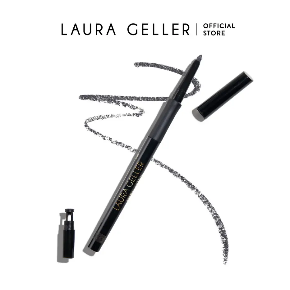 Laura Geller INKcredible Waterproof Gel Eyeliner Pencil with Built-in Sharpener for Precision and Staying Power Cosmetic Laura Geller INKcredible Waterproof Gel Eyeliner Pencil with Built-in Sharpener for Precision and Staying Power Cosmetic