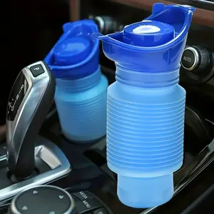 Emergency urinal, portable collapsible urine bottle, outdoor portable pee bag, portable toilet for adults and children, outdoor car travel, transportation, camping, travel camp, hiking, potty training, survival tool