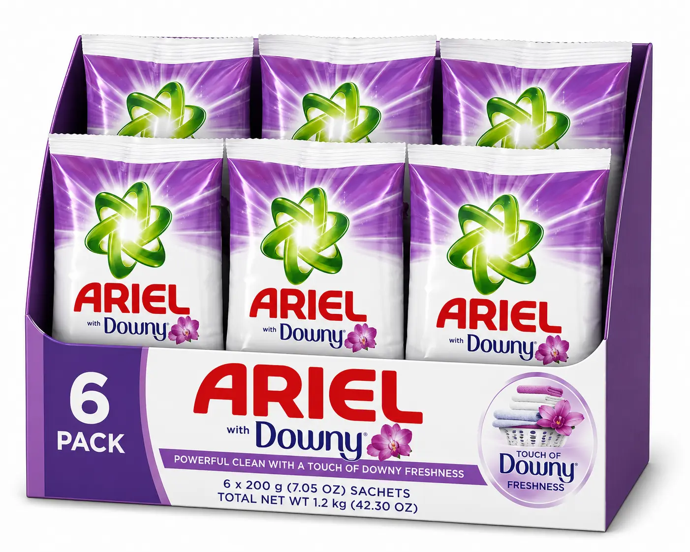 Ariel Powder Laundry Detergent with Downy Freshness Ariel Powder Laundry Detergent with Downy Freshness