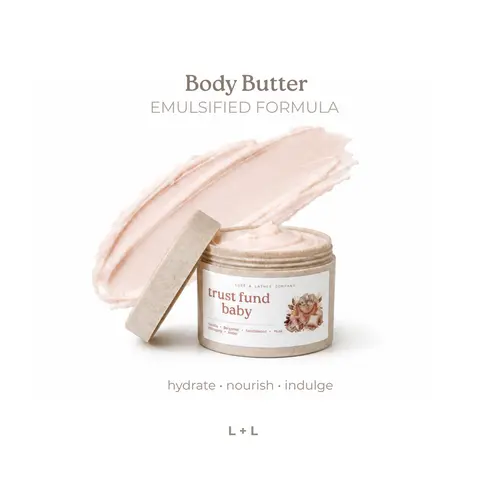 Body Butter, Emulsified Formula, Non-Greasy, Ultra Moisturizing
