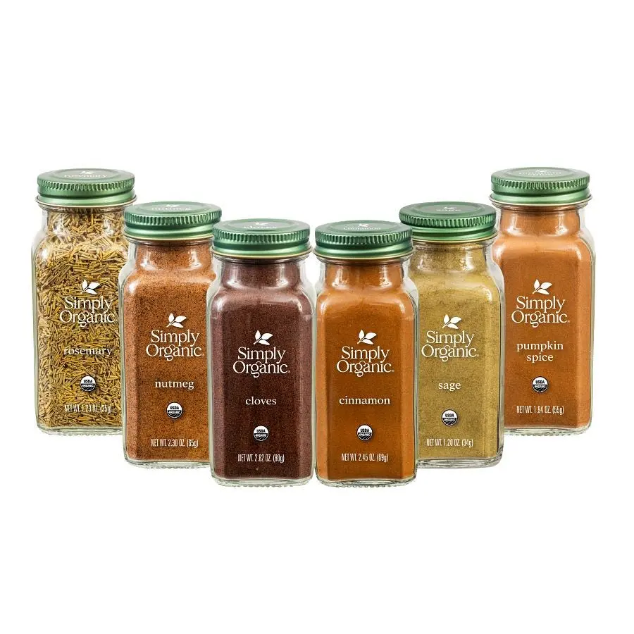 Simply Organic Holiday Cooking Essentials Set Simply Organic Holiday Cooking Essentials Set