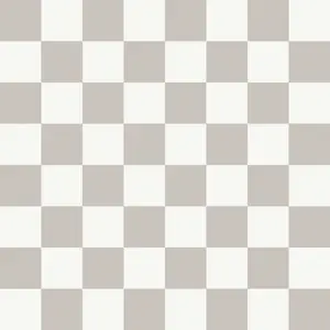 Tempaper and Co. 28 sq ft Checkmate Peel and Stick Wallpaper Gray