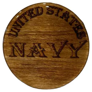 Military epoxy coasters
